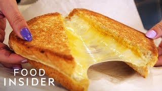 The Best Grilled Cheese In NYC  Best Of The Best [upl. by Niajneb]