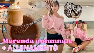 Merenda Autunnale  Allenamento  Torta di mele e cannella e Pumpkin Spice Latte [upl. by Benedicta]