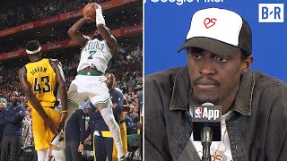 Pascal Siakam Explains Why He Didnt Foul Jaylen Brown on GameTying 3  2024 NBA Playoffs [upl. by Aehtrod]