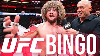 UFC 306 Bingo Card Predictions [upl. by Eissehc]