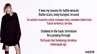 Taylor Swift  Bad Blood ft Kendrik Lamar  Lirik Terjemahan [upl. by Stephannie599]