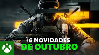 NOVOS JOGOS CHEGANDO NO XBOX GAME PASS  OUTUBRO [upl. by Vina921]