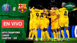 🚨 PSG vs BARCELONA EN VIVO 🔥 UEFA CHAMPIONS LEAGUE  CUARTOS DE FINAL  IDA [upl. by Iblehs]