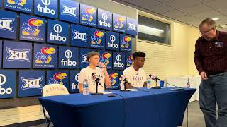 KJ Adams and Johnny Furphy after the win over Texas [upl. by Hiller882]