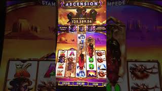 3393 Win on High Limit 15 Buffalo Ascension Slot Machine in Las Vegas Slot Machine Jackpot [upl. by Mendes]