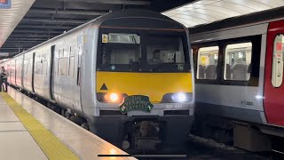 London Trip  Class 321 converted into ￼Royal Mail train ex Greater Anglia  13032024 [upl. by Auhs]