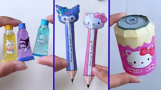 Paper craftEasy craft ideas miniature craft  how to make DIYschool projectTonni art and craft [upl. by Detta50]