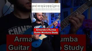 Armandos Rumba Guitar Montuno Tutorial guitar latinmusic guitarists [upl. by Fisken367]