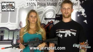 AirSplat OD  Well M4 Gas Blowback Airsoft Gun Rifle Ep 52 [upl. by Janis]