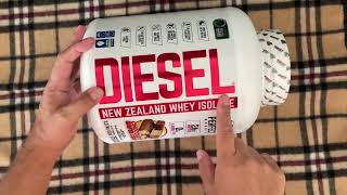 Protein Powder Review Perfect Sports Diesel Coffee Wafer Crisp [upl. by Haleemak]