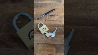 964 Squire LN4 Padlock picked open [upl. by Allenotna]