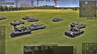 Regiments  NATO Leopard Tanks vs Soviet 61st Guard Tank Intense RTS PC Gameplay [upl. by Fidelio]