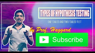 Types of Hypothesis Testing Onetailed amp Twotailed Test [upl. by Yelrebma]