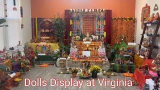 DOLLS DISPLAY AT VIRGINIA [upl. by Niamjneb]