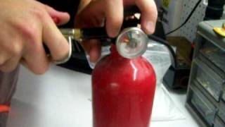 Fire Safety Training  How to Use a WATER Fire Extinguisher [upl. by Alvord960]