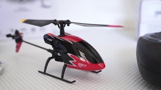 Micro Electric RC helicopter with CC3D ESKY 150X [upl. by Guthry567]