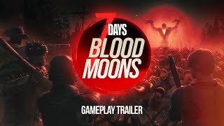 7 Days Blood Moons Gameplay Info GER [upl. by Aslehc]