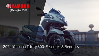 2024 Yamaha Tricity 300 Features amp Benefits [upl. by Amy]