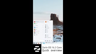 Zorin OS 162 Core Quick overview shorts [upl. by Iruahs255]