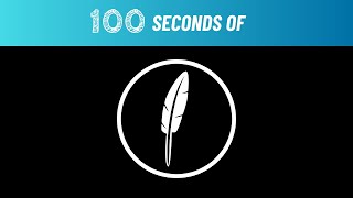 FeathersJS in 100 seconds [upl. by Nosam760]