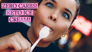 FAST EASY KETO ZERO NET CARB ICE CREAM  ILL SHOW YOU HOW TO MAKE A KETO CONNECT ICE CREAM [upl. by Moclam]