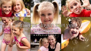 Zomerse dagen met veel waterpret  vlog 39 [upl. by Crescantia458]