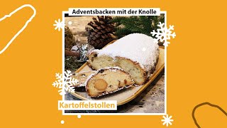 Zum 2 Advent Backen mit der Knolle  KartoffelStollen [upl. by Thurstan]