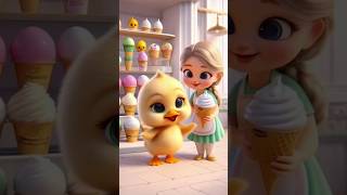 Cute Duckling Lost his Favourite Venilla Icecream 🍨🍦 in an Accident [upl. by Ted]