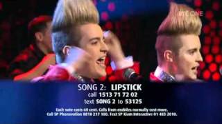 Ireland 2011 Jedward  Lipstick [upl. by Barger]