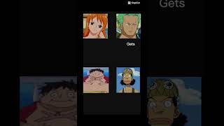 onepiece funny memes anime Luffy cant spell 😂😂 [upl. by Nageam536]