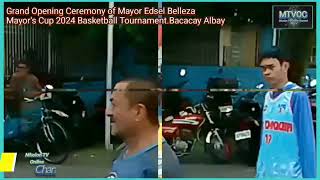 Mayors Cup 2024 Basketball Tournament in Bacacay Albay [upl. by Atrebla472]