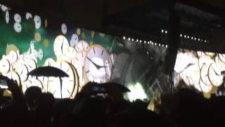 Roger Waters  Time live at Zocalo Mexico City 10012016 [upl. by Ylime]