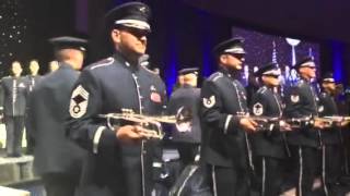 US Air Force Band surprise rendition of Air Force song [upl. by Stuppy118]