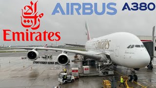 EMIRATES Airbus A380 🇬🇧 London Heathrow LHR to DXB Dubai 🇦🇪 SHORT FLIGHT REPORT [upl. by Nerral]