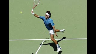 Roger Federer vs Fabrice Santoro Australian Open 2005 Highlights [upl. by Bohun]