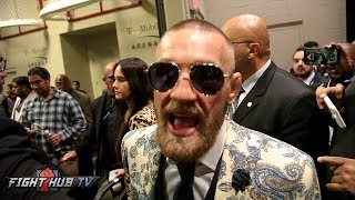 CONOR MCGREGOR quotIM HAPPY FOR HIM IF WE BOXED AGAIN IT WOULD BE DIFFERENTquot [upl. by Brookhouse]