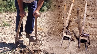 La LAYA AGRÍCOLA Forjado artesanal y fabricación de esta herramienta de labranza  Documental [upl. by Ho275]