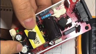 12 volt adaptör power supply arıza tespiti ve pwm entegresi ölçümü [upl. by Hannie]