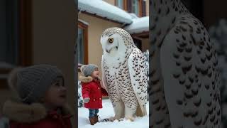 giant owl agt americasgottalent [upl. by Giselbert596]