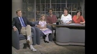 Staffer Relief Hosts on Letterman July 15 1986 full [upl. by Hintze]