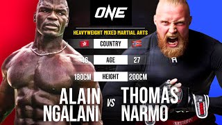 Alain Ngalani vs quotThe Last Vikingquot  Full Fight Replay [upl. by Htebsle989]