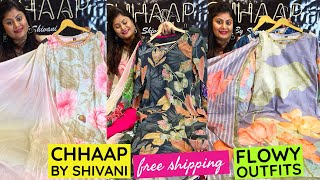 Chhaap By Shivani Brings You Fabulous Floral Printed Cotton amp Muslin Kurtis Jaipuri Tops Free Ship [upl. by Huba432]