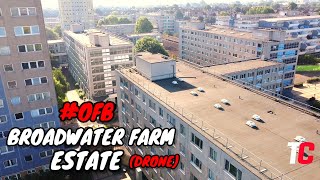 ofb Broadwater Farm Estate  Tottenhams Most Dangerous estate From Birds Eye View Drone Footage [upl. by Bowra]