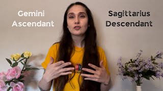 Exploring Gemini Ascendant and Sagittarius Descendant balance in self amp relationships [upl. by Sell]