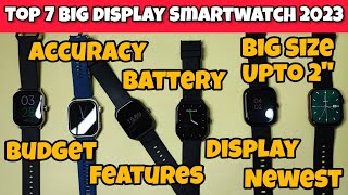 Under 5000 Smartwatch  Top 3 Smartwatch suggested  Top 7 Big display smartwatch  Smartwatches [upl. by Atteuqaj436]