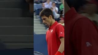 Novak Djokovics PERFECT approach 👌 [upl. by Arretal]