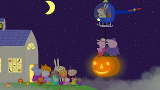 The Giant Flying Pumpkin 🎃  Peppa Pig Official Full Episodes [upl. by Glennon]