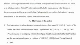 Mortgage Fraud Lawsuit [upl. by Landri]