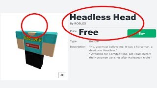 How To Get FREE HEADLESS HEAD on Roblox [upl. by Edlihtam]