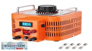 VEVOR 3000VA Auto Variable Voltage Transformer 23 Amp 110V Input 0130V Output Review [upl. by Macpherson]